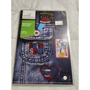 Anita Goodesign Sew Many Patches Embroidery‎ Designs Projects Collection